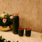 HYDRA COLOUR COPPER BOTTLE WITH GLASS SET